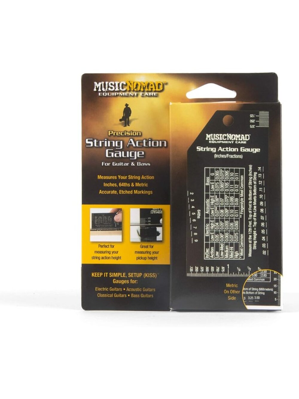 Precision String Action Gauge Ruler for String Height - Picture 2 of 6
